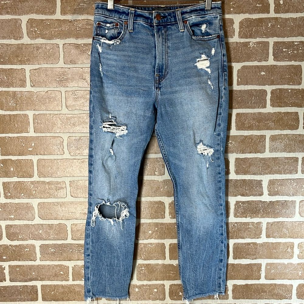 Abercrombie & Fitch Jeans Womens Simone High Rise Slim Denim Women’s Size 27 Ra…